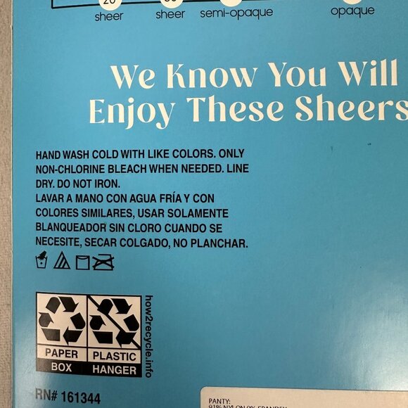 Silk Impressions Control Top Sheer Pantyhose XL Coffee Bean 4 Pairs 20 Denier - Picture 6 of 11